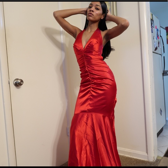 Sexy red prom dress - Picture 8 of 8